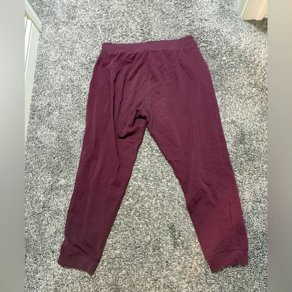 Calvin Klein Burgundy Womens Joggers - Picture 4 of 4